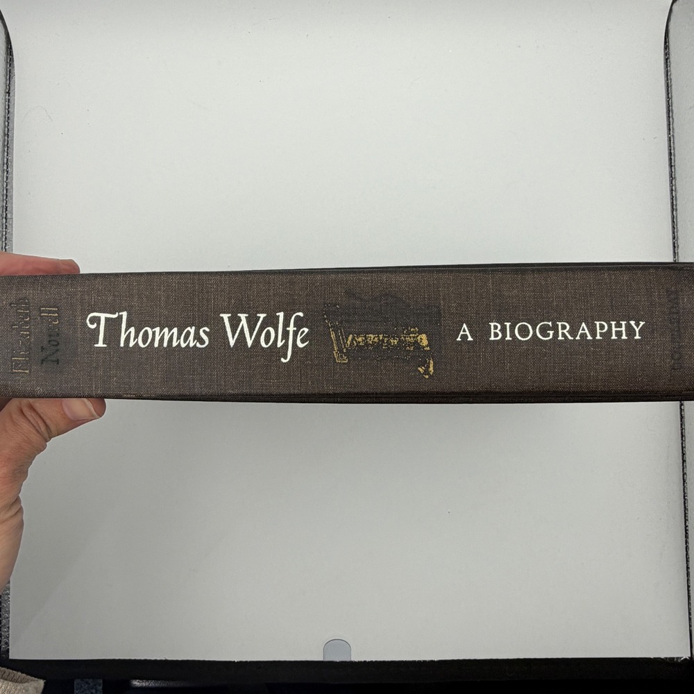 Doubleday Thomas Wolfe A Biography Elizabeth Nowell 1960 Hardcover‎ Black Cloth